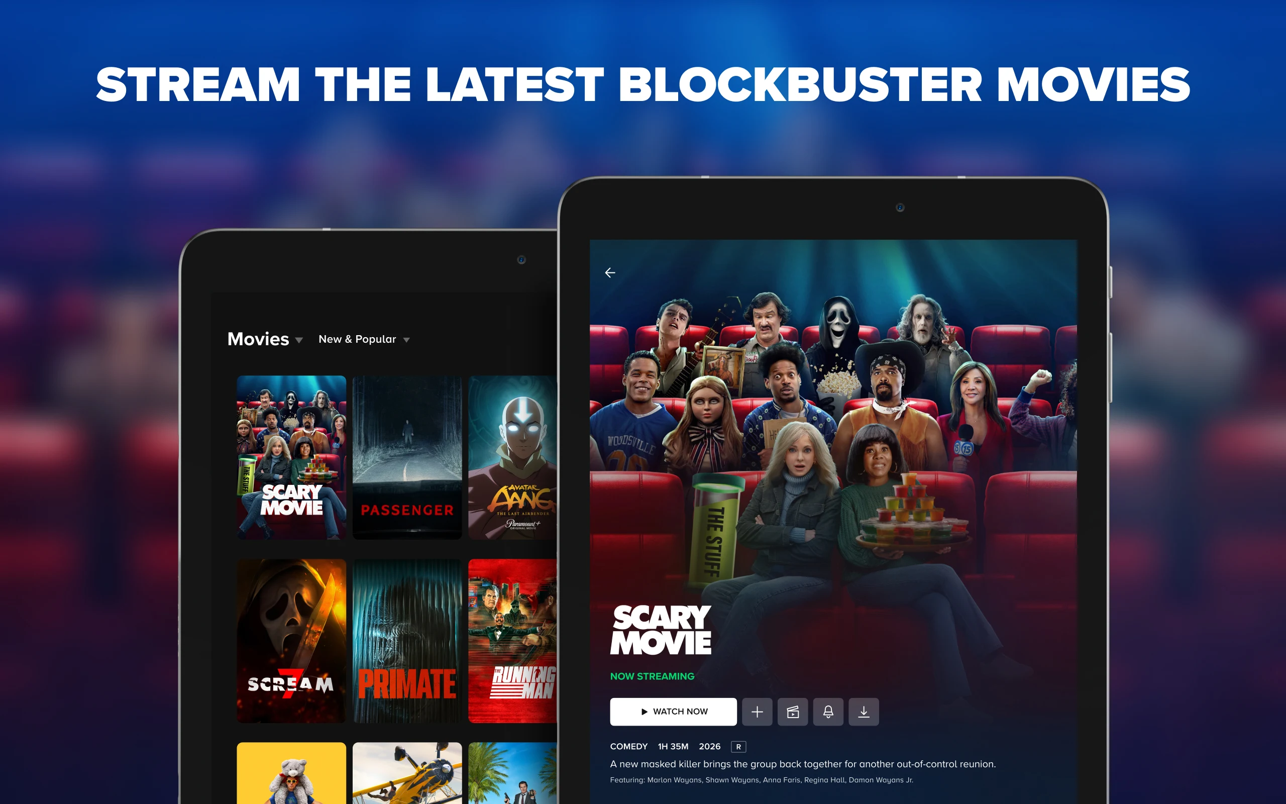 Paramount+ screenshot