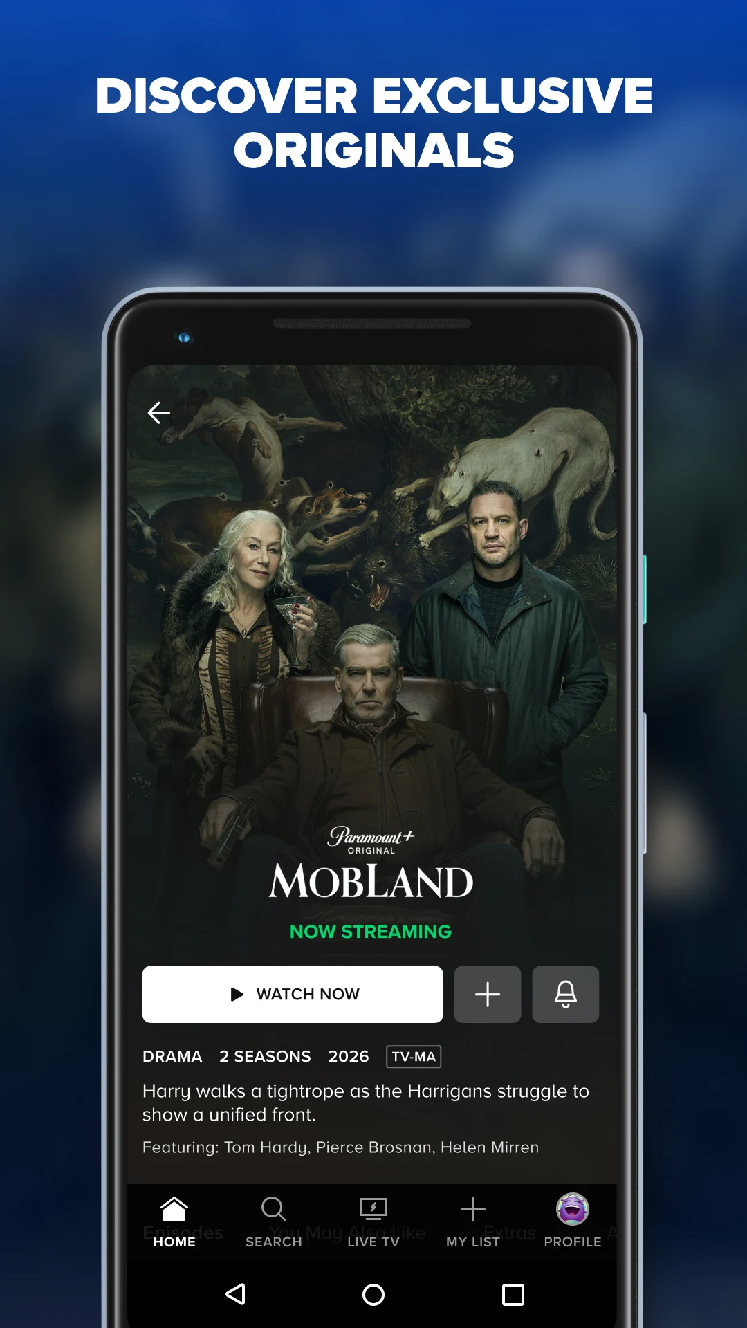 Paramount+ screenshot